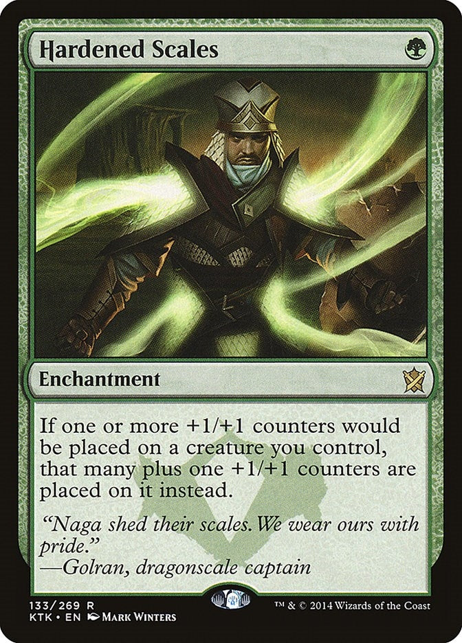 Image for Hardened Scales (133) (KTK) - Magic: The Gathering