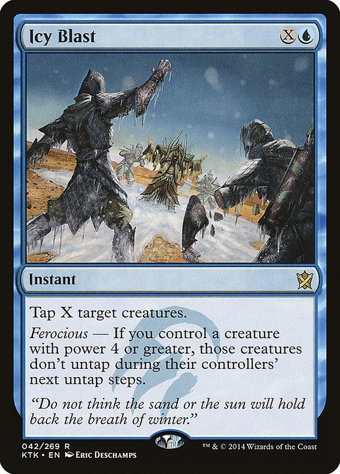 Image for Icy Blast (42) (KTK) - Magic: The Gathering