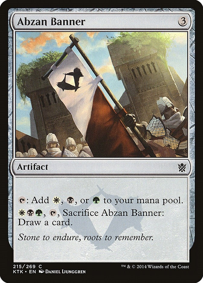 Image for Abzan Banner (215) (KTK) - Magic: The Gathering