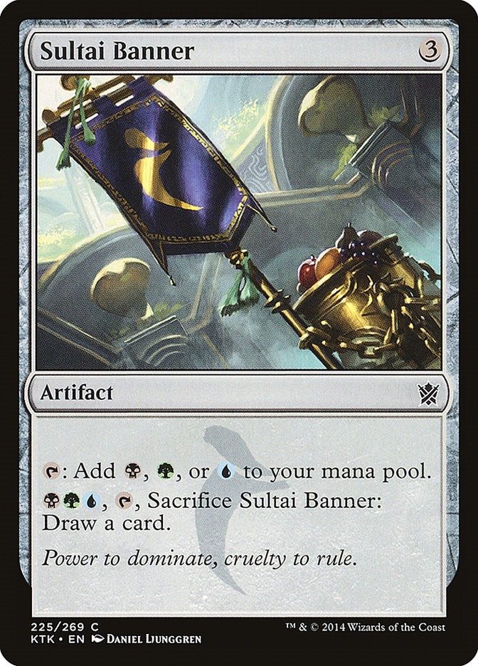 Image for Sultai Banner (225) (KTK) - Magic: The Gathering