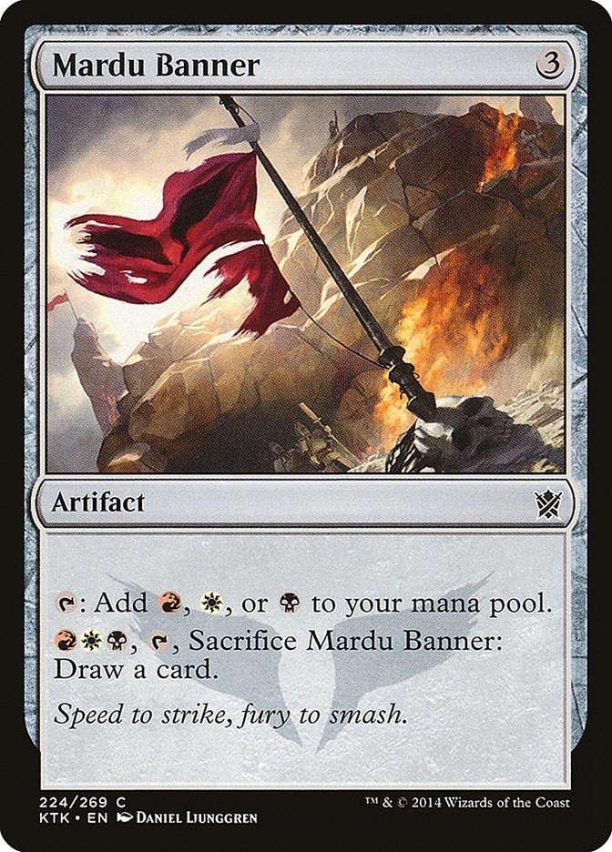 Image for Mardu Banner (224) (KTK) - Magic: The Gathering