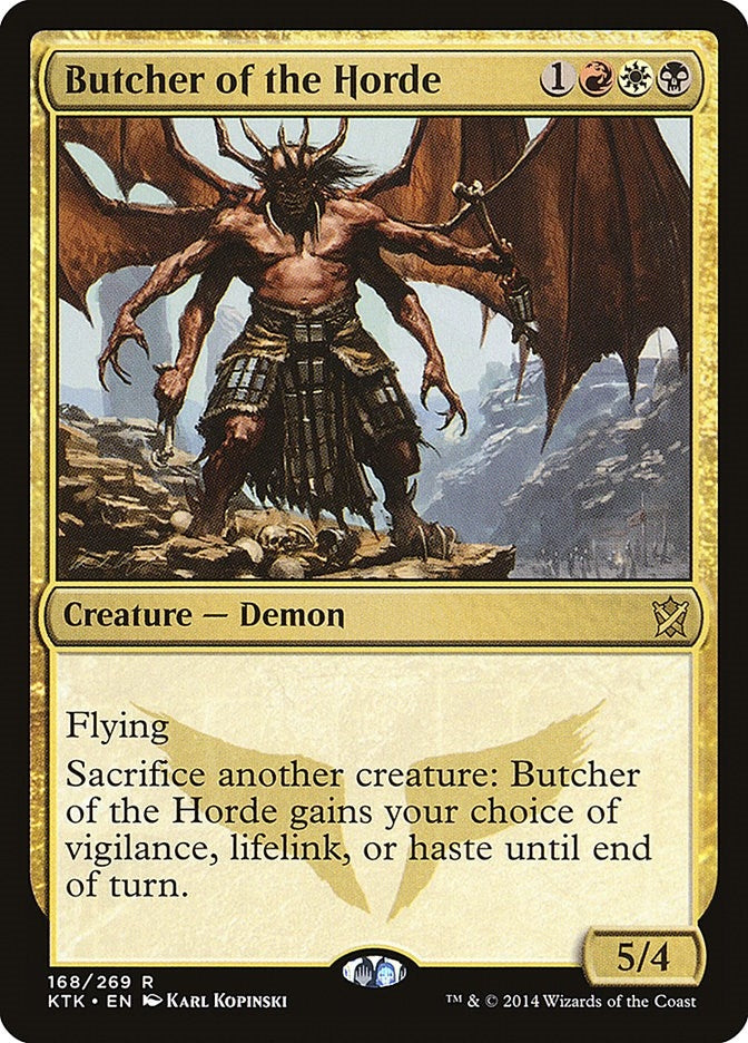 Image for Butcher of the Horde (168) (KTK) - Magic: The Gathering