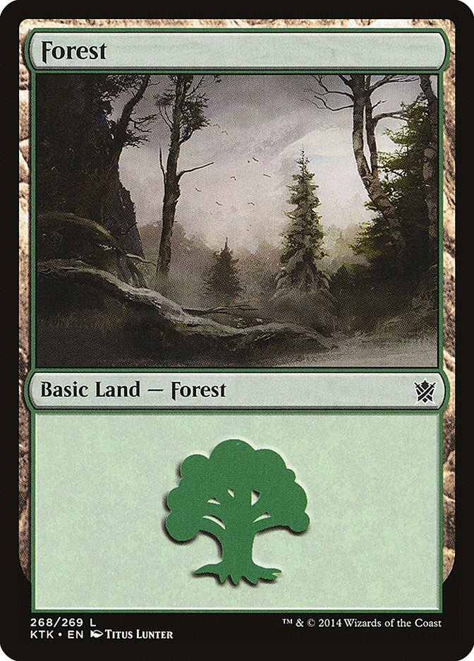 Image for Forest (268) (268) (KTK) - Magic: The Gathering