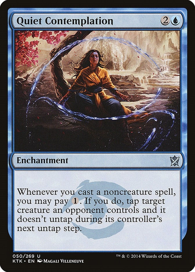 Image for Quiet Contemplation (50) (KTK) - Magic: The Gathering