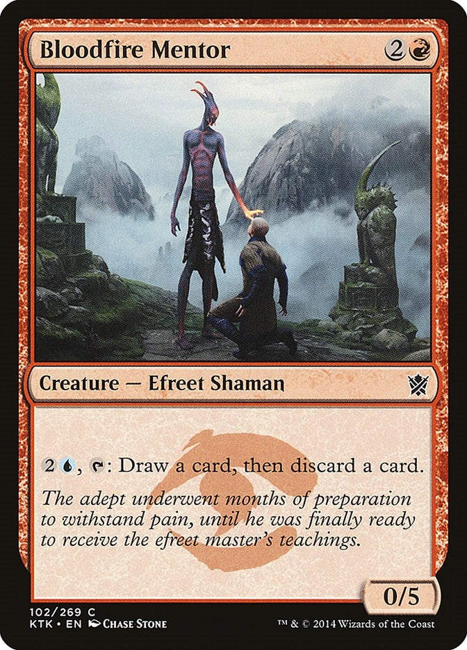 Image for Bloodfire Mentor (102) (KTK) - Magic: The Gathering