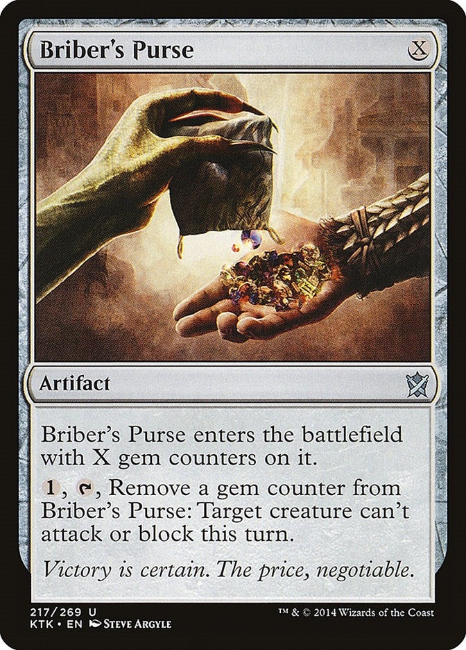 Image for Briber's Purse (217) (KTK) - Magic: The Gathering