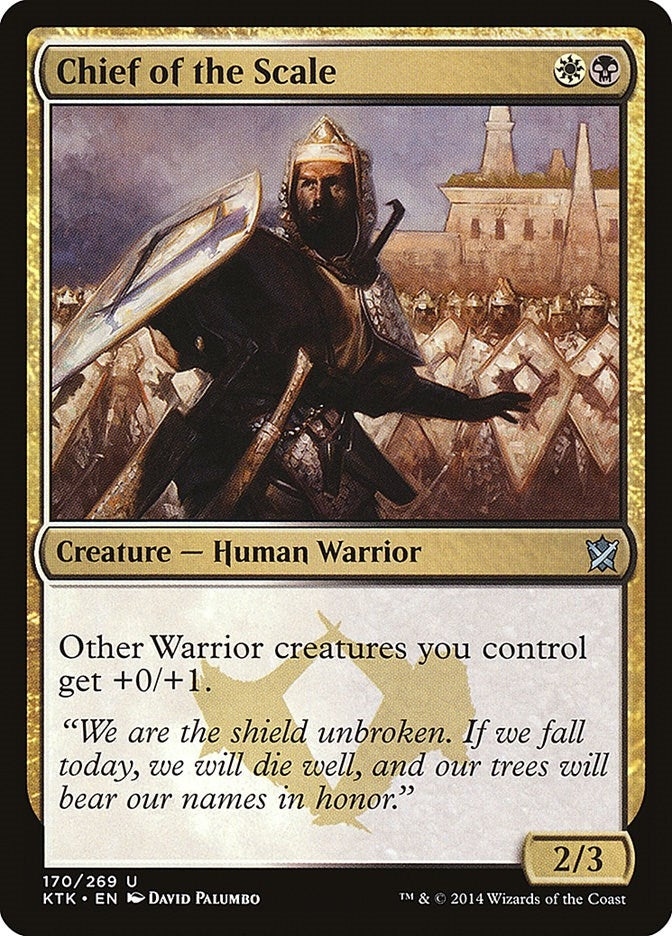 Image for Chief of the Scale (170) - Magic: The Gathering