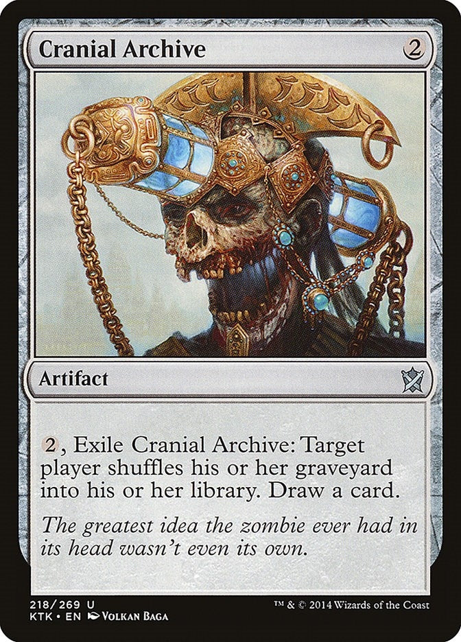 Image for Cranial Archive (218) (KTK) - Magic: The Gathering