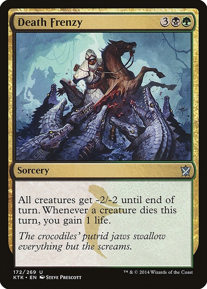 Image for Death Frenzy (172) (KTK) - Magic: The Gathering