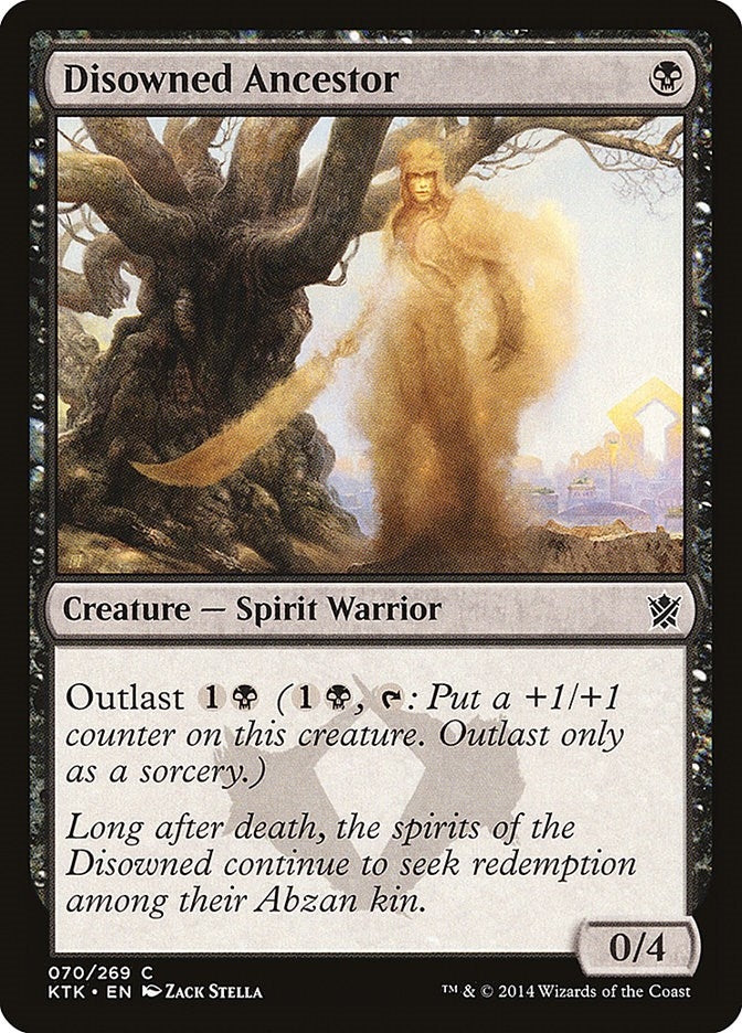 Image for Disowned Ancestor (70) (KTK) - Magic: The Gathering