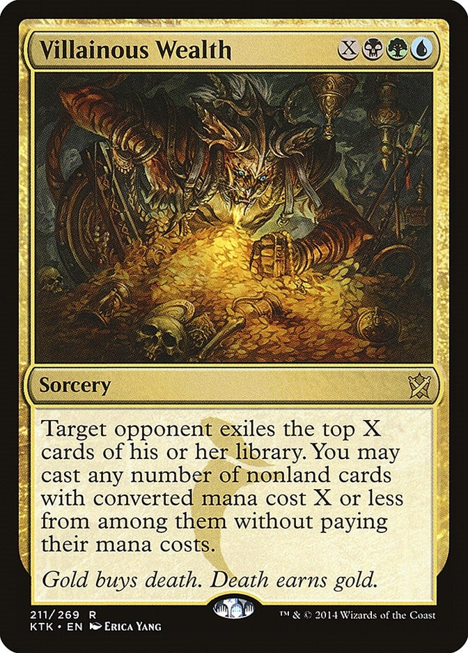 Image for Villainous Wealth (211) (KTK) - Magic: The Gathering