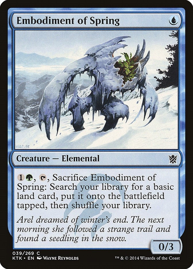 Image for Embodiment of Spring (39) - Magic: The Gathering