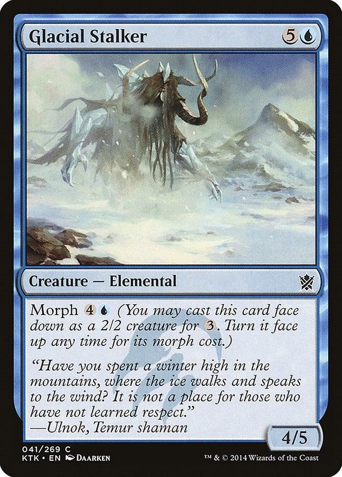 Image for Glacial Stalker (41) (KTK) - Magic: The Gathering