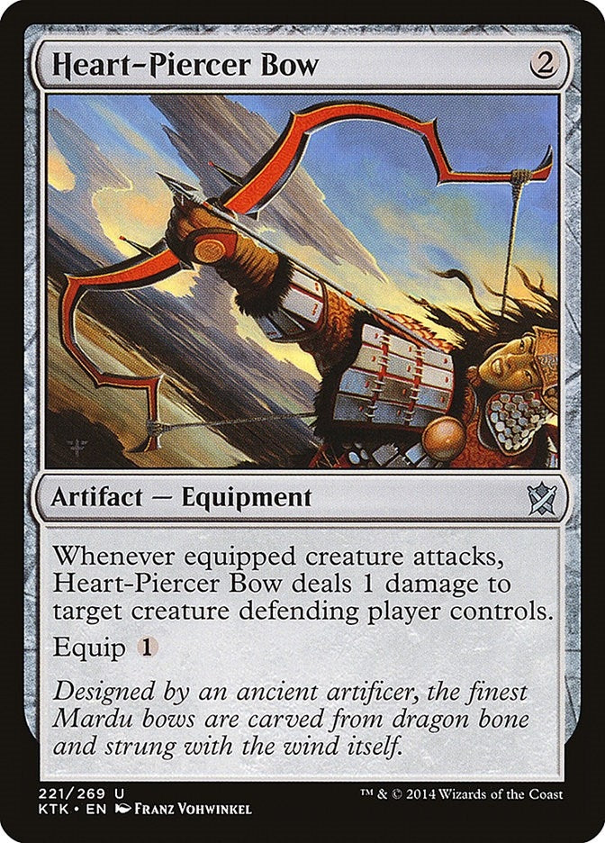 Image for Heart-Piercer Bow (221) (KTK) - Magic: The Gathering