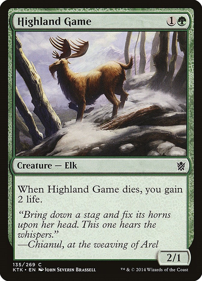 Image for Highland Game (135) (KTK) - Magic: The Gathering