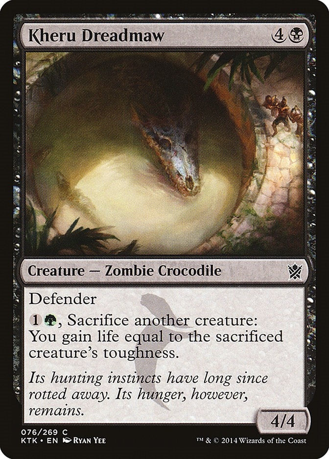 Image for Kheru Dreadmaw (76) (KTK) - Magic: The Gathering