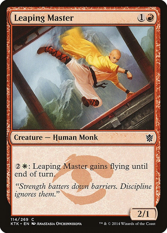 Image for Leaping Master (114) - Magic: The Gathering
