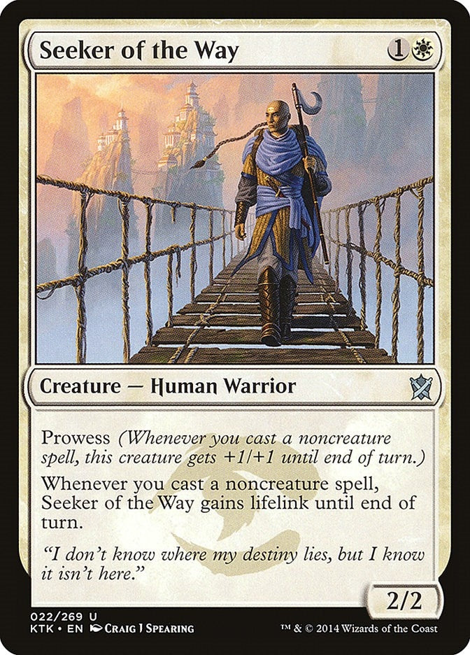 Image for Seeker of the Way (22) - Magic: The Gathering