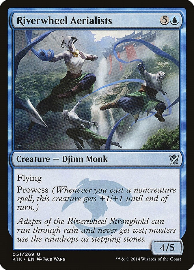 Image for Riverwheel Aerialists (51) - Magic: The Gathering