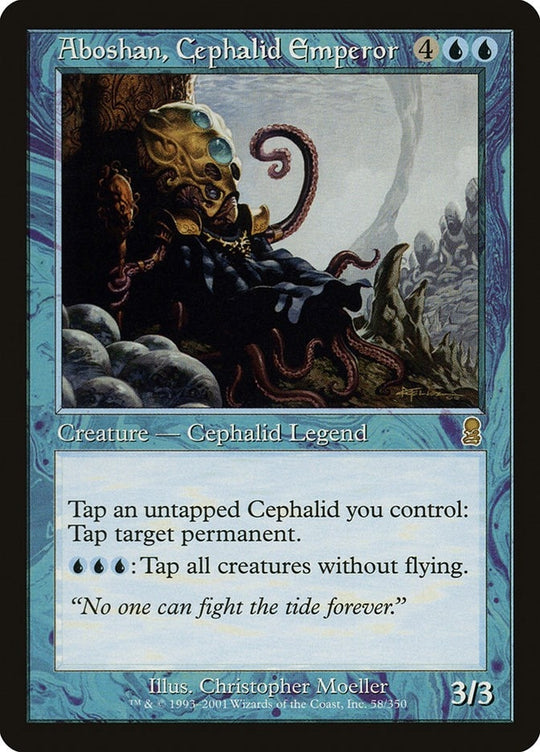 Image for Aboshan, Cephalid Emperor (58) (ODY) - Magic: The Gathering