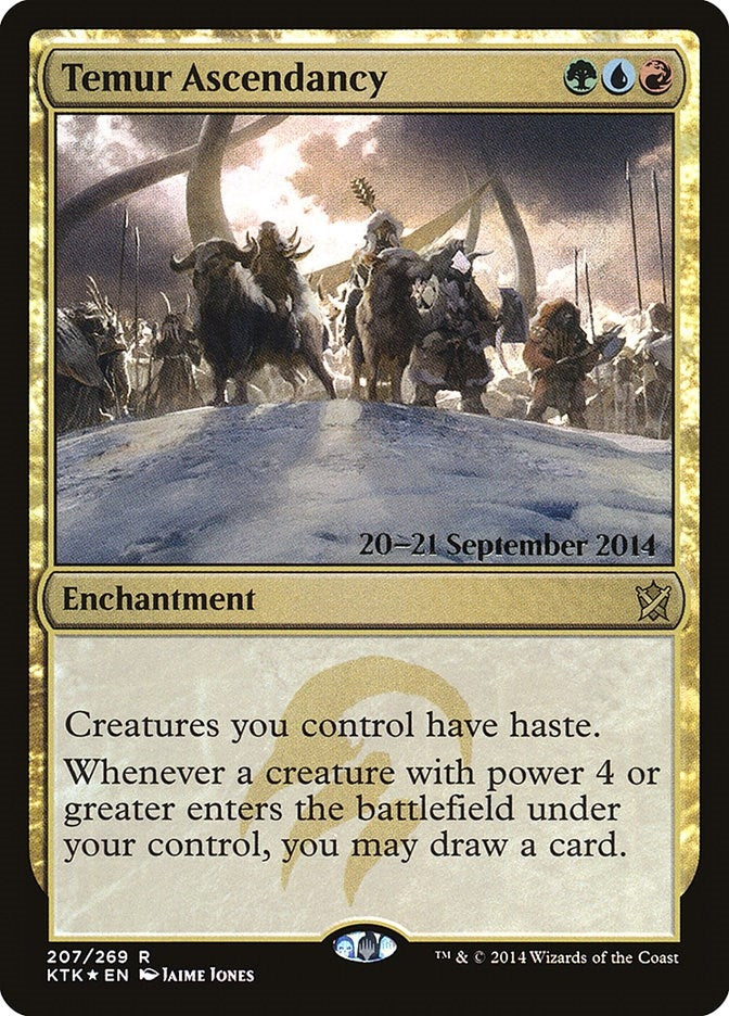 Image for Temur Ascendancy (207) - Magic: The Gathering