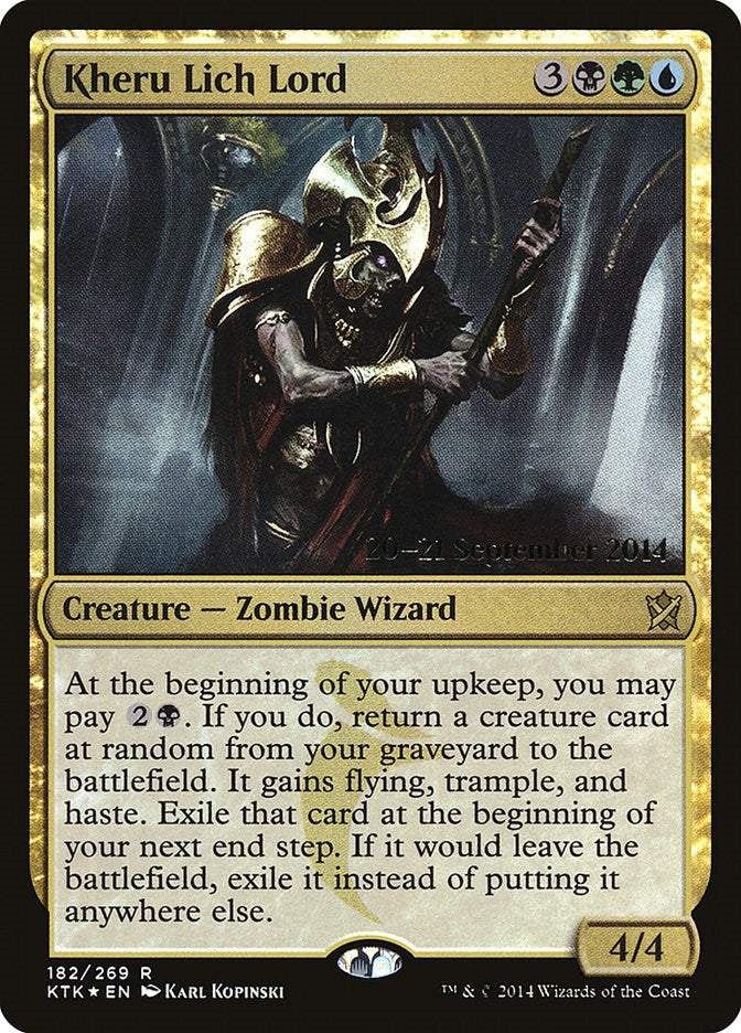 Image for Kheru Lich Lord (182) - Magic: The Gathering