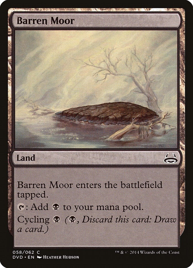 Image for Barren Moor (58) (DD3) - Magic: The Gathering
