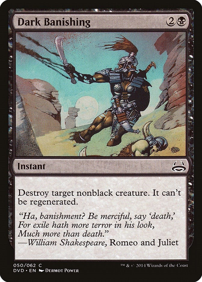 Image for Dark Banishing (50) (DD3) - Magic: The Gathering