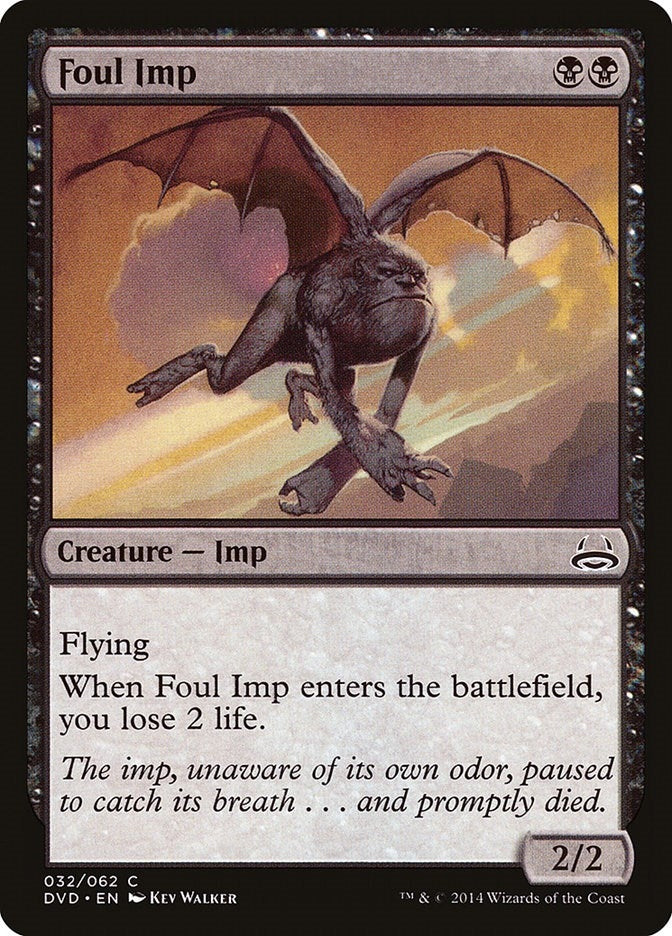 Image for Foul Imp (32) (DD3) - Magic: The Gathering