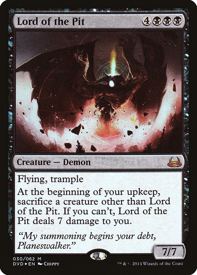 Image for Lord of the Pit (30) (DD3) - Magic: The Gathering