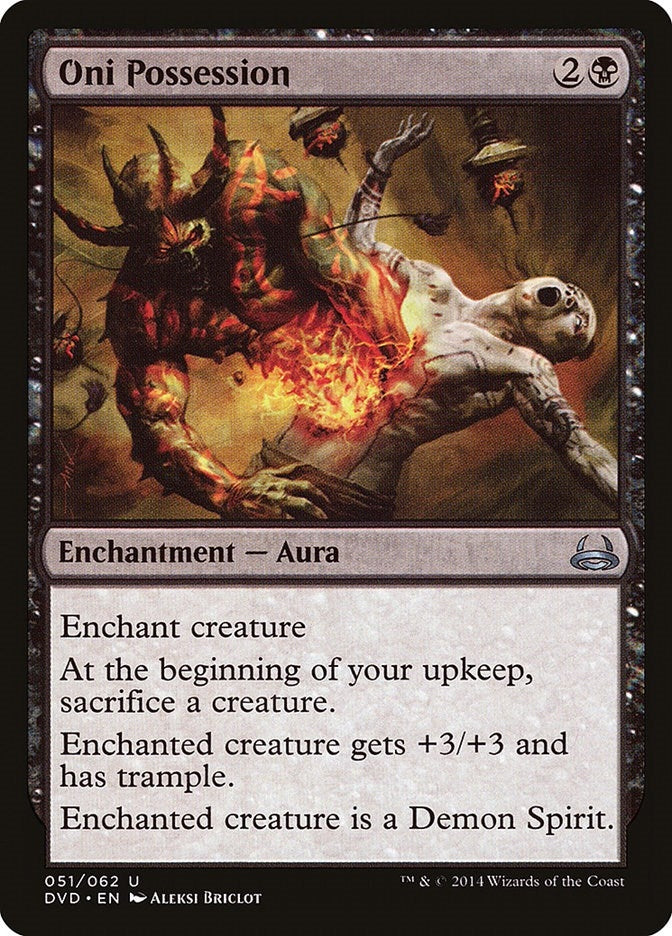 Image for Oni Possession (51) (DD3) - Magic: The Gathering
