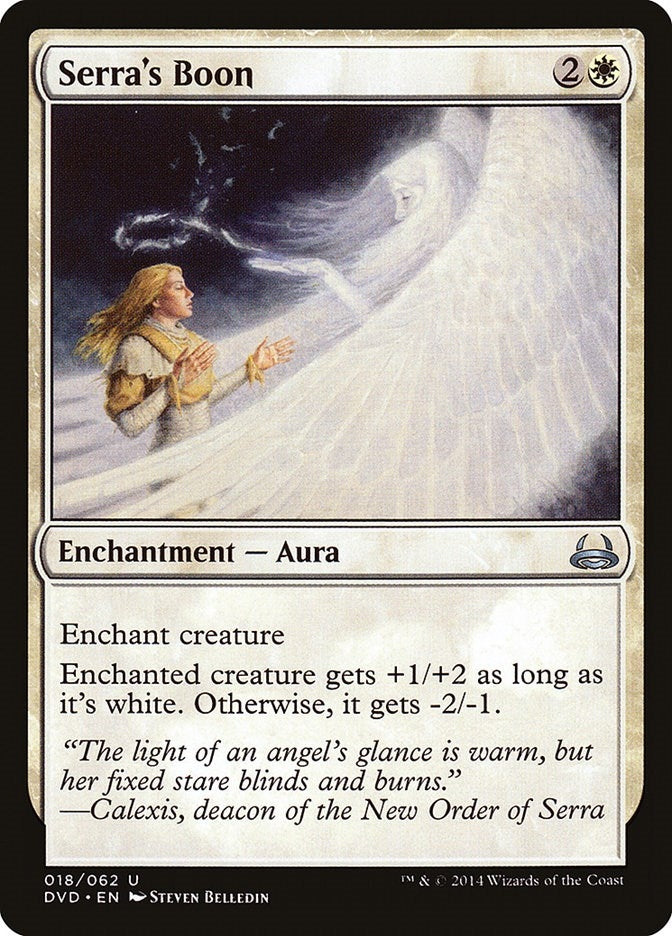 Image for Serra's Boon (18) - Magic: The Gathering