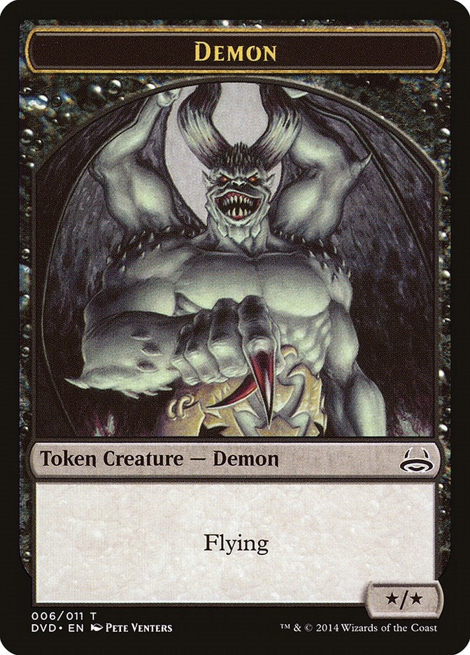 Image for Demon Token (6) - Magic: The Gathering
