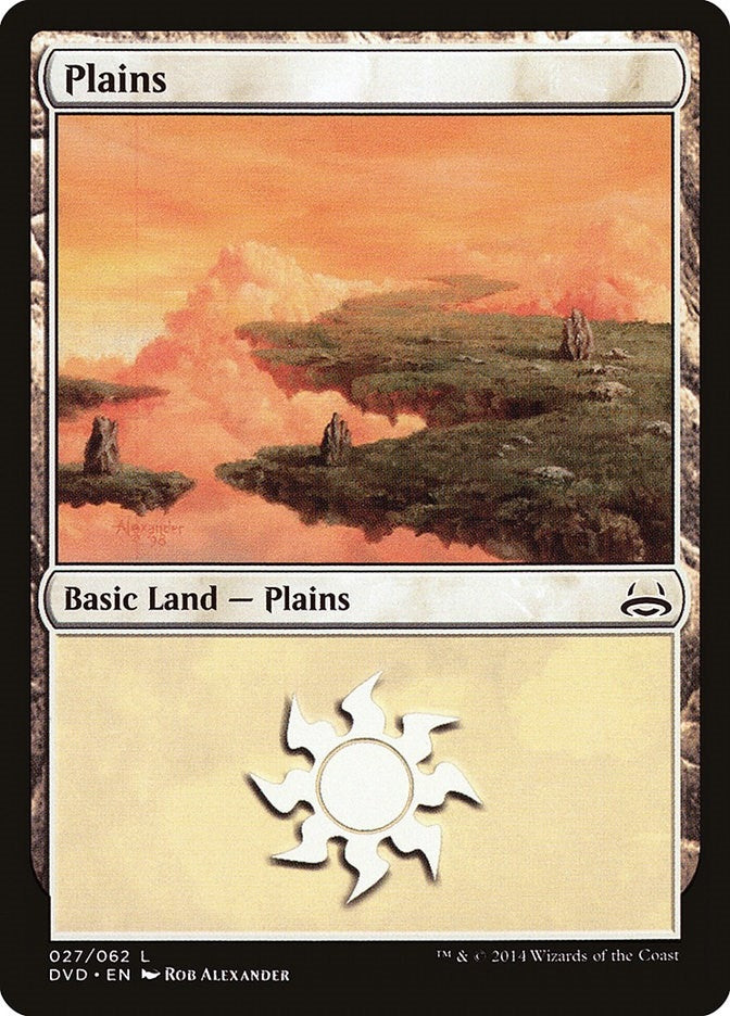 Image for Plains (027) (27) (DD3) - Magic: The Gathering