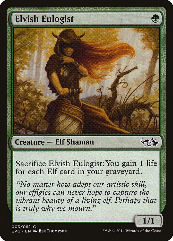 Image for Elvish Eulogist (3) (DD3) - Magic: The Gathering