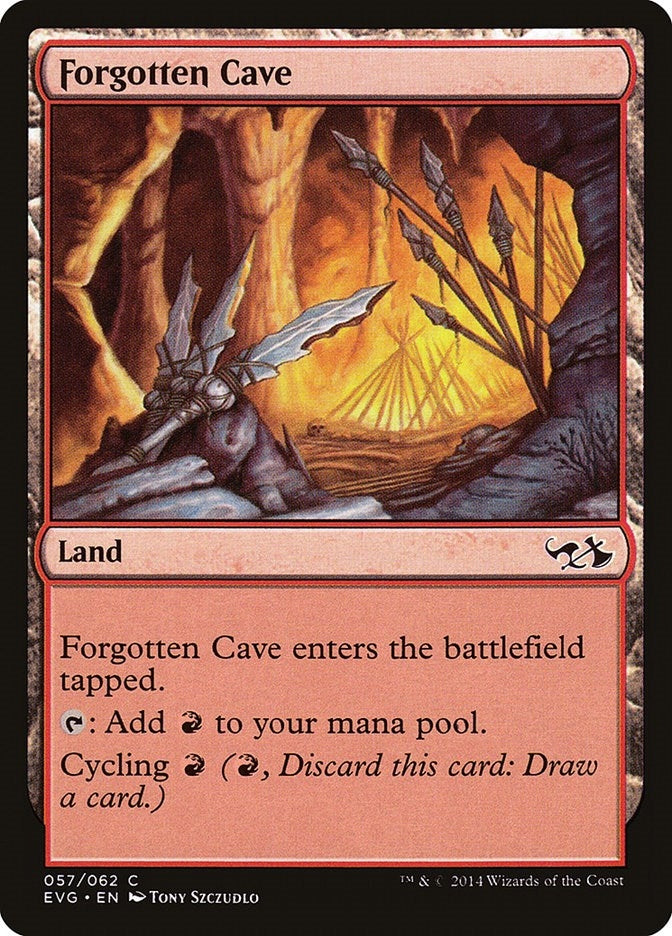 Image for Forgotten Cave (57) (DD3) - Magic: The Gathering