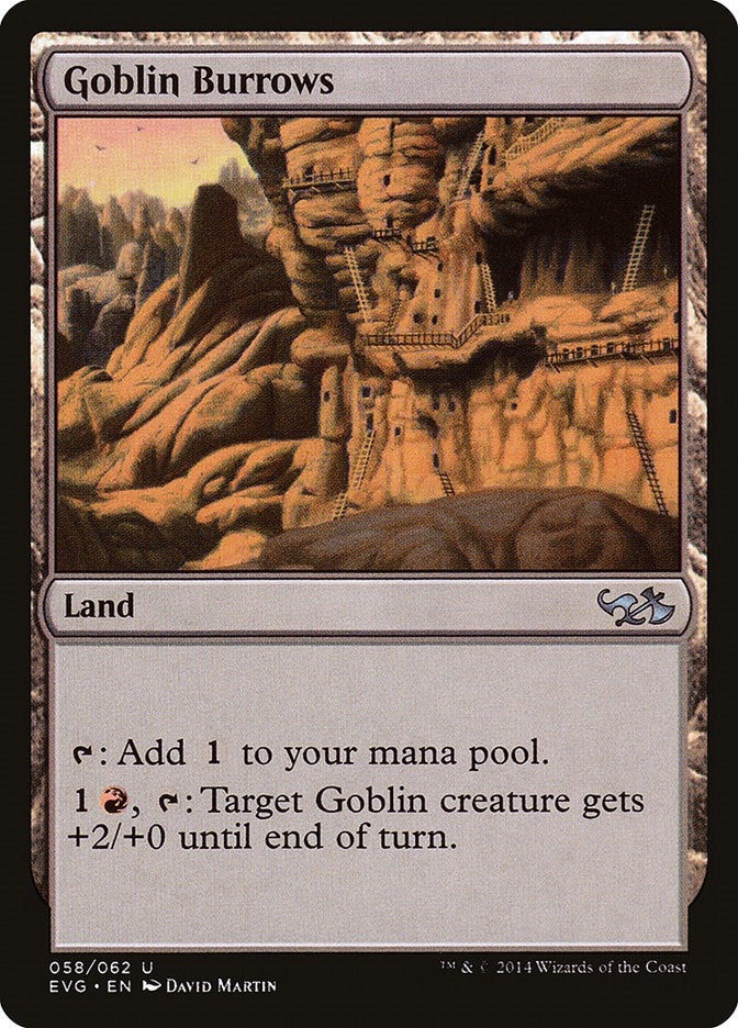 Image for Goblin Burrows (58) - Magic: The Gathering