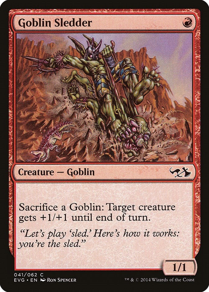Image for Goblin Sledder (41) - Magic: The Gathering