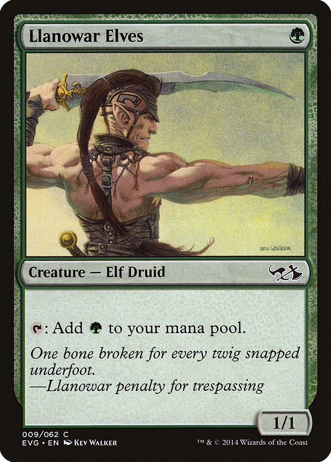 Image for Llanowar Elves (9) (DD3) - Magic: The Gathering