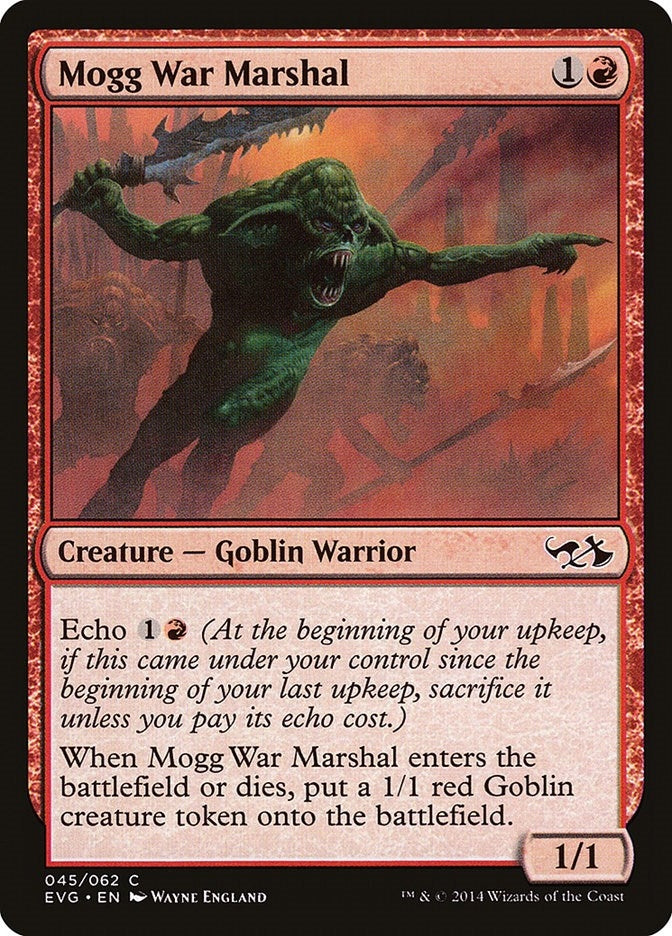Image for Mogg War Marshal (45) (DD3) - Magic: The Gathering
