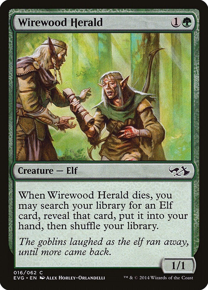 Image for Wirewood Herald (16) - Magic: The Gathering
