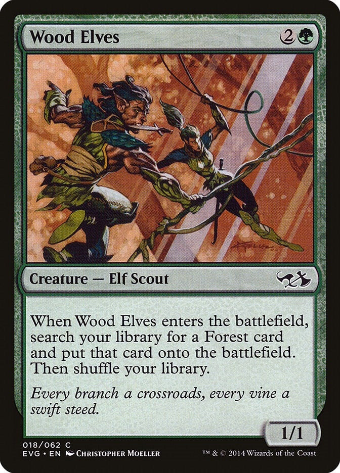 Image for Wood Elves (18) - Magic: The Gathering