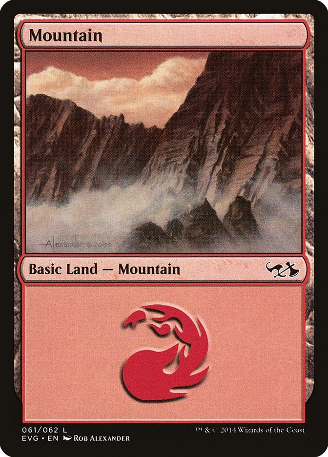 Image for Mountain (061) (EVG) (61) - Magic: The Gathering