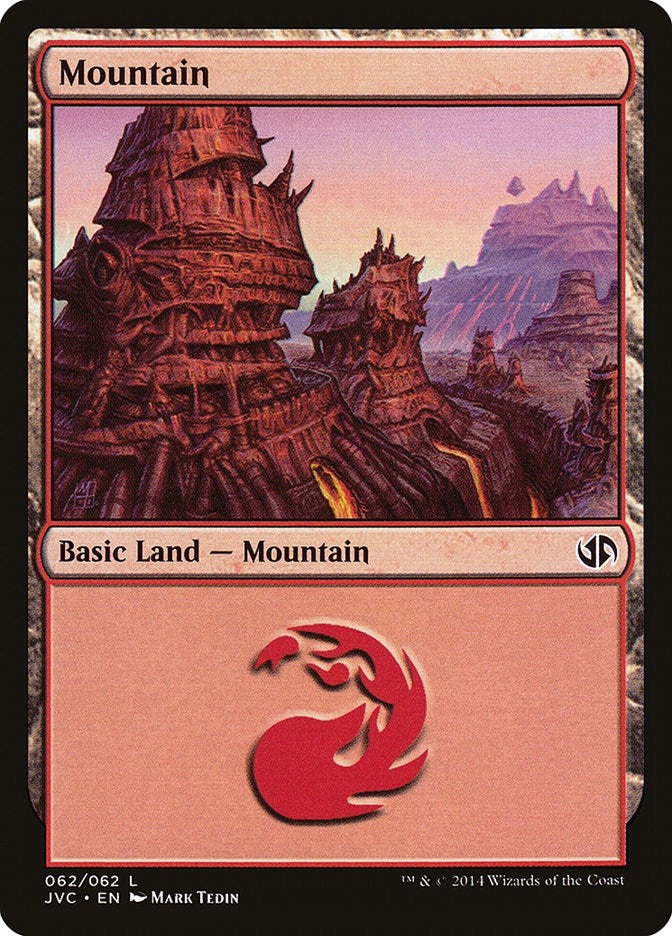 Image for Mountain (062) (JVC) (62) (DD3) - Magic: The Gathering