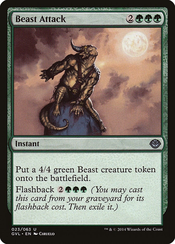 Image for Beast Attack (23) - Magic: The Gathering