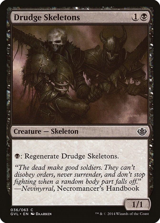Image for Drudge Skeletons (36) (DD3) - Magic: The Gathering