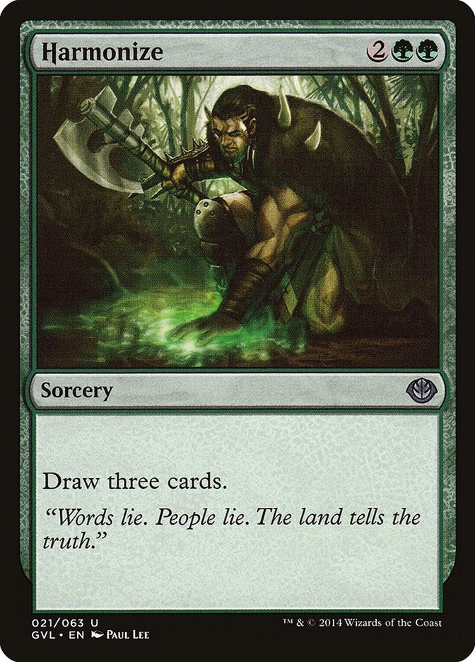 Image for Harmonize (GVL) (21) - Magic: The Gathering