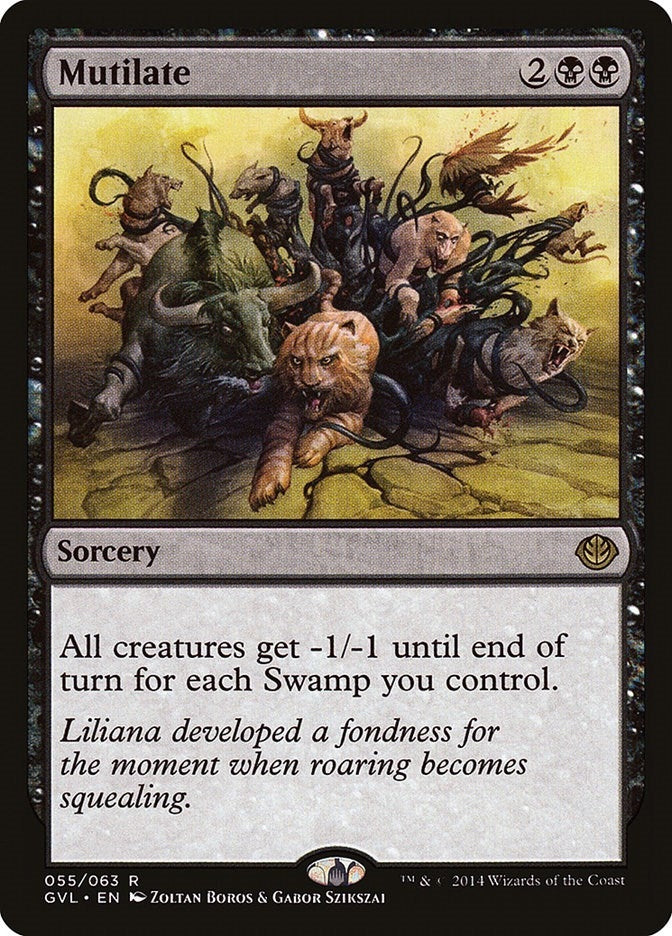 Image for Mutilate (55) - Magic: The Gathering