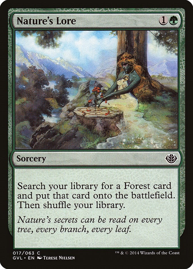 Image for Nature's Lore (17) - Magic: The Gathering