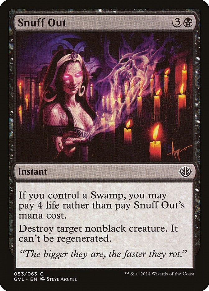 Image for Snuff Out (53) (DD3) - Magic: The Gathering